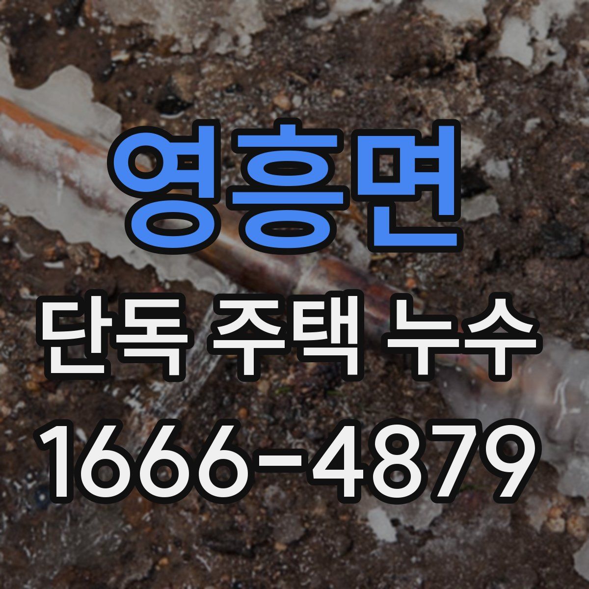 영흥면 단독 주택 누수
