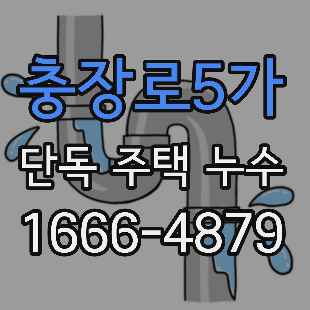 충장로5가 단독 주택 누수