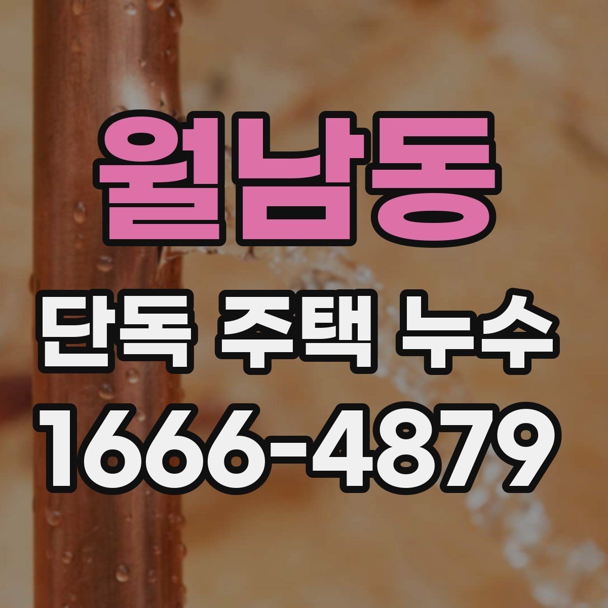 월남동 단독 주택 누수 흔한 증상과 초기 대응