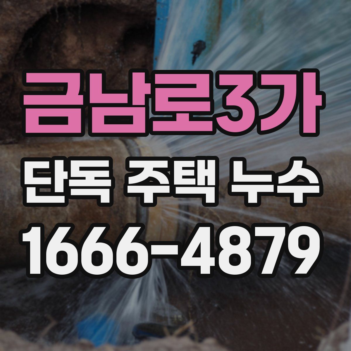 금남로3가 단독 주택 누수