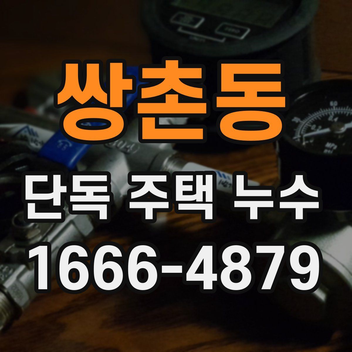 쌍촌동 단독 주택 누수