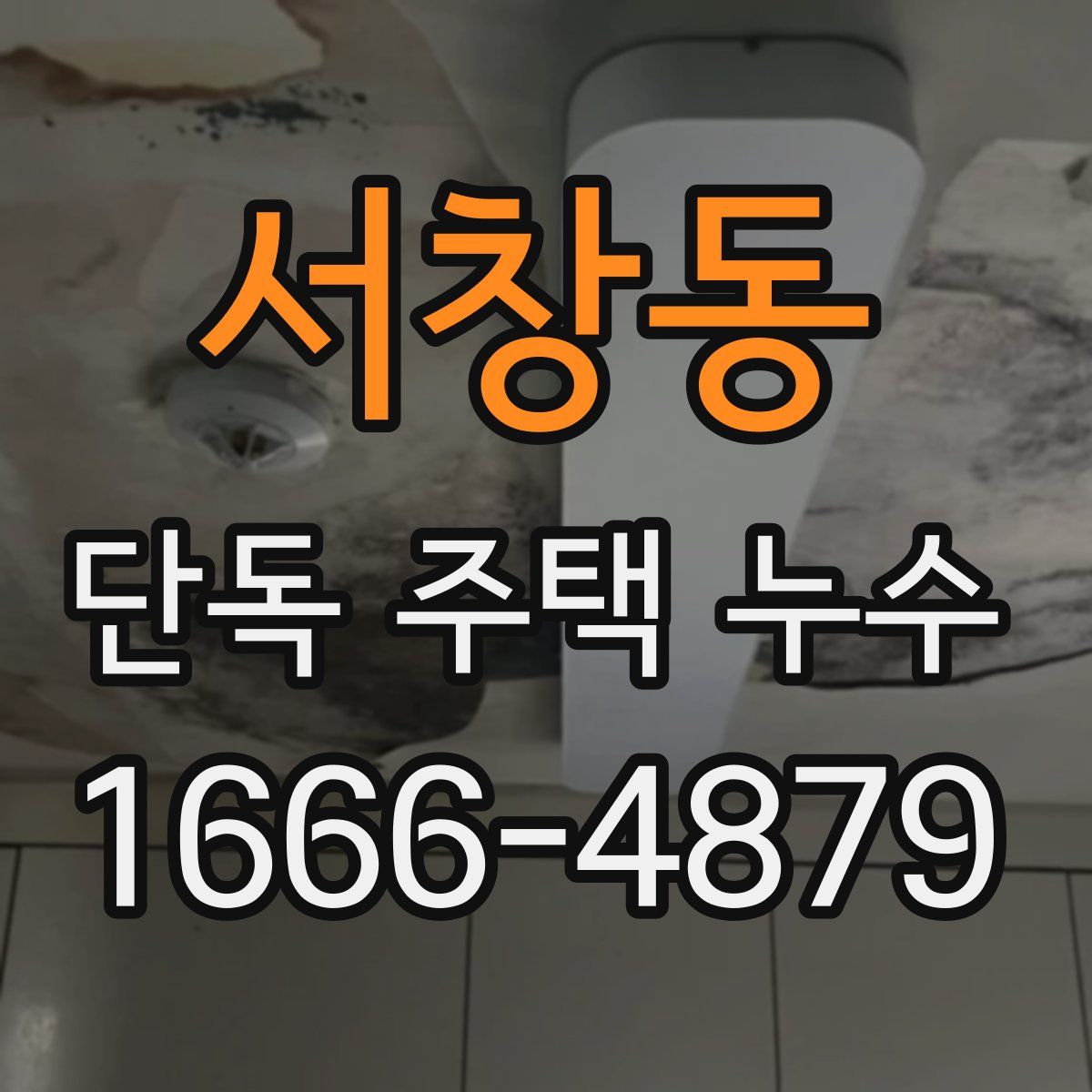 서창동 단독 주택 누수