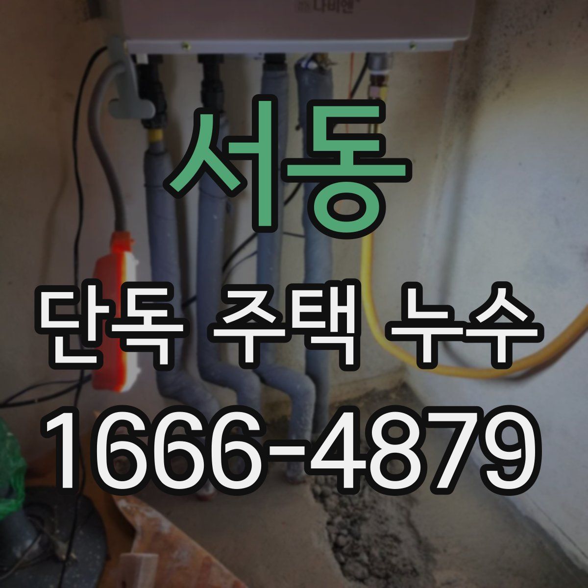 서동 단독 주택 누수