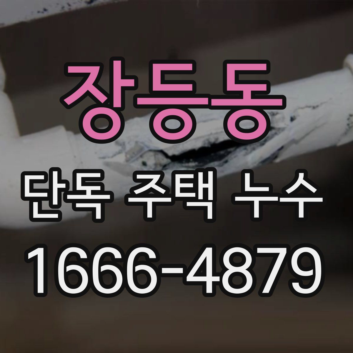 장등동 단독 주택 누수