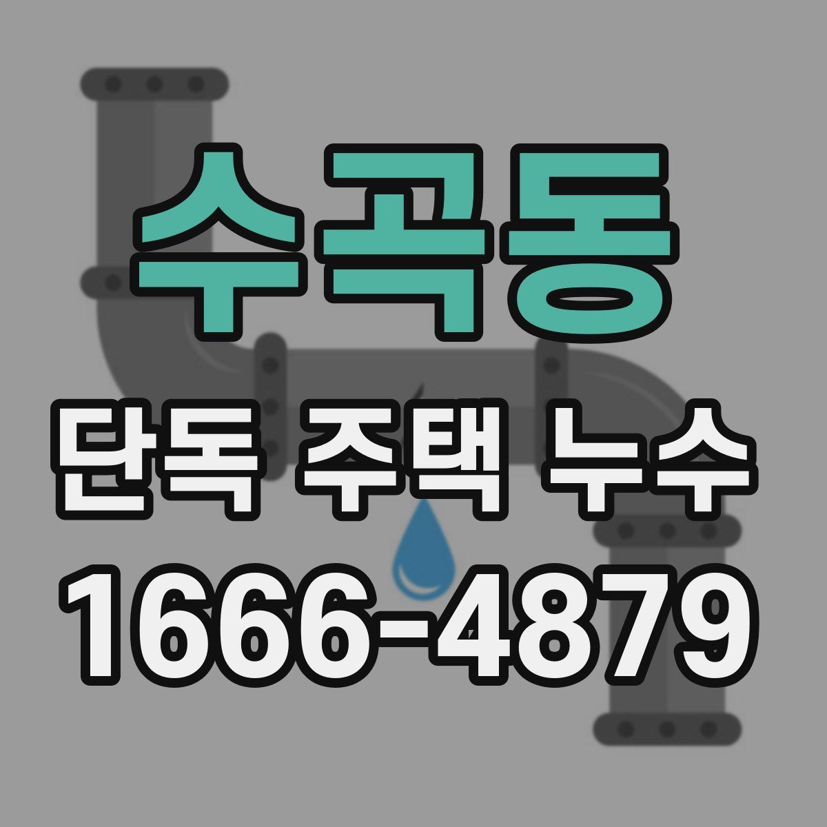수곡동 단독 주택 누수