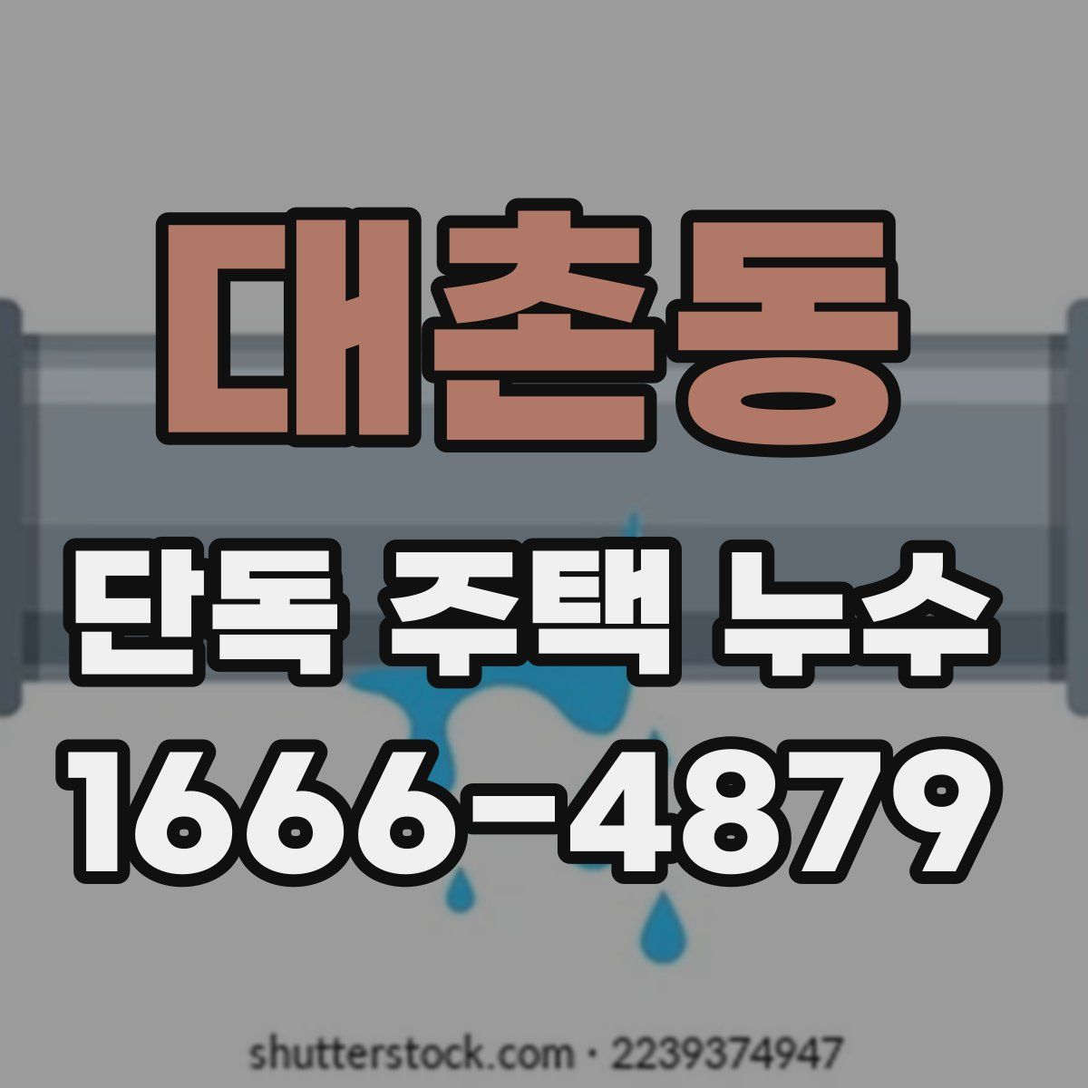 대촌동 단독 주택 누수