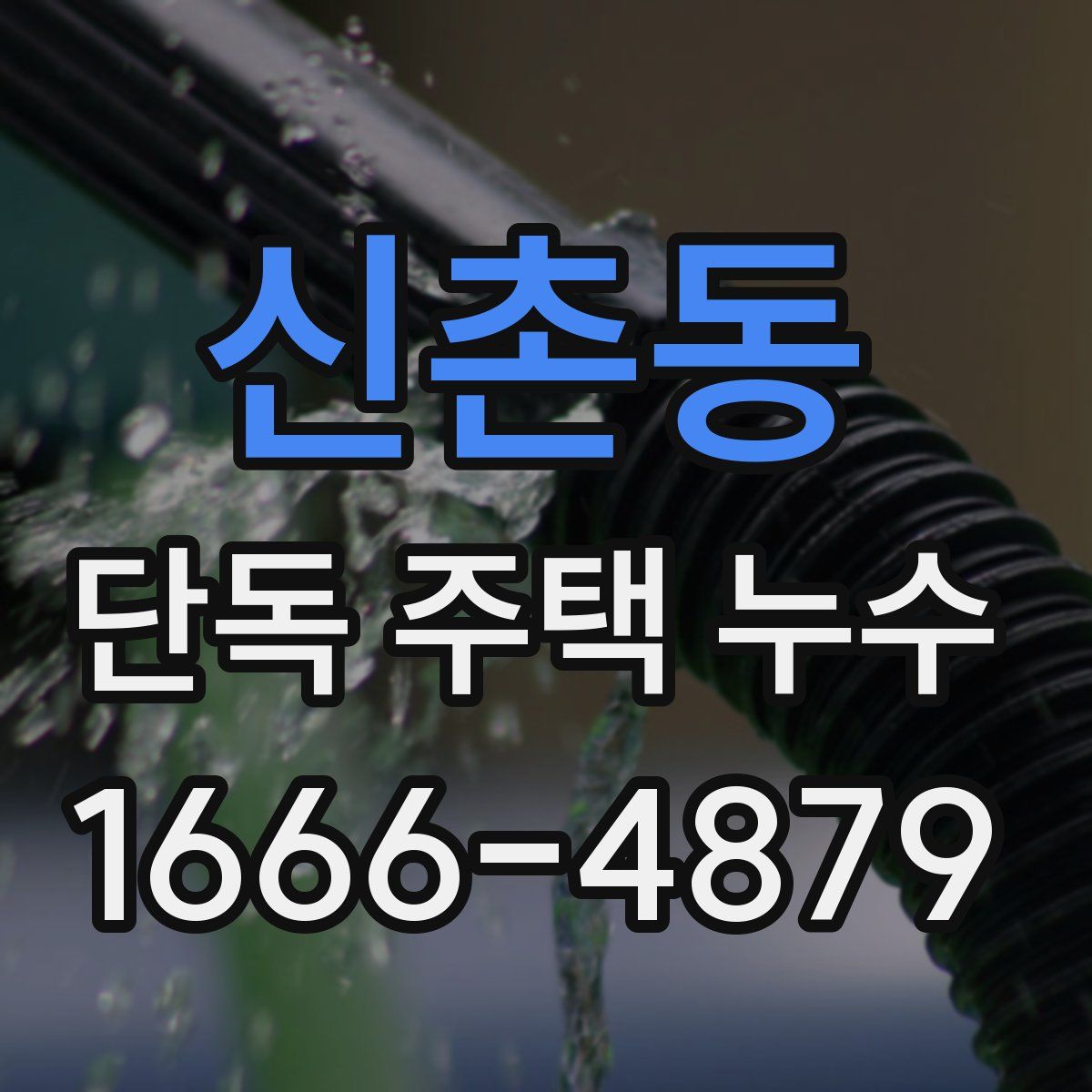 신촌동 단독 주택 누수