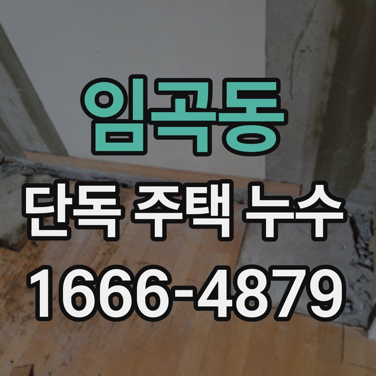 임곡동 단독 주택 누수