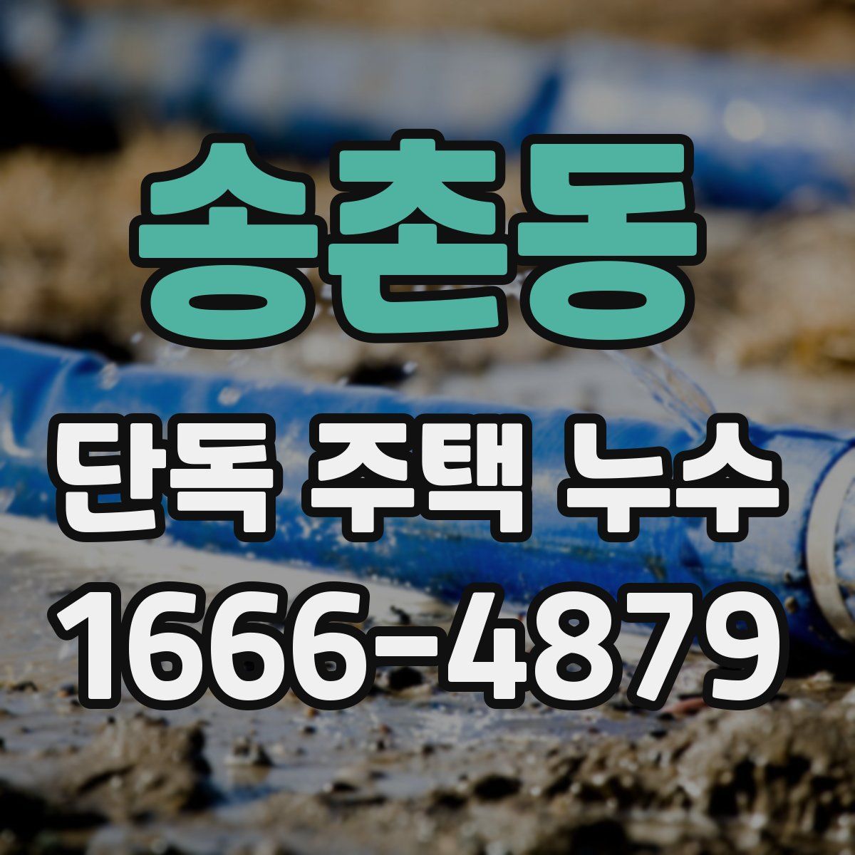 송촌동 단독 주택 누수