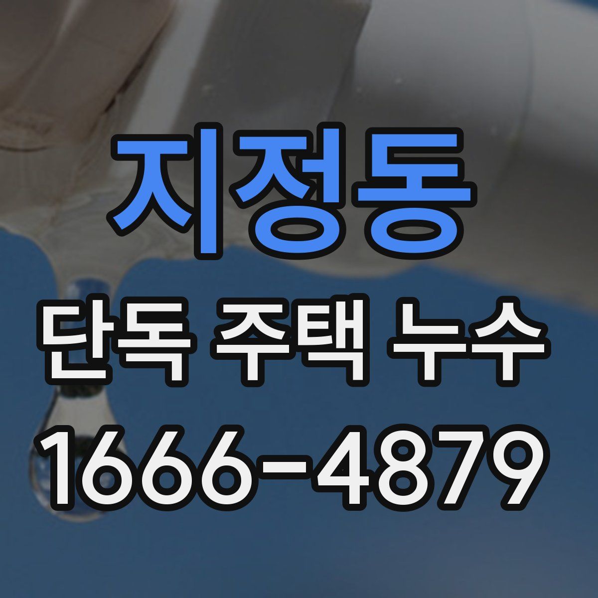 지정동 단독 주택 누수