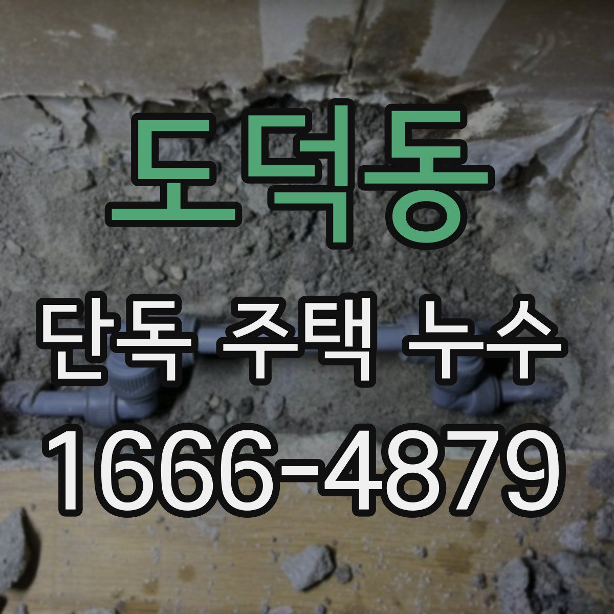 도덕동 단독 주택 누수