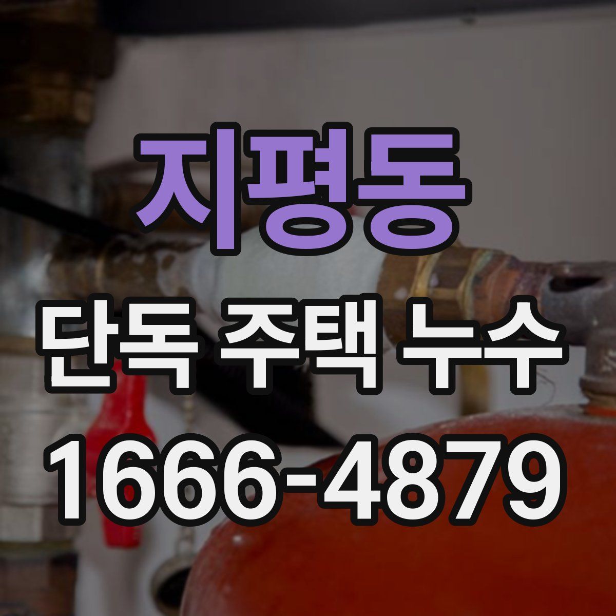 지평동 단독 주택 누수