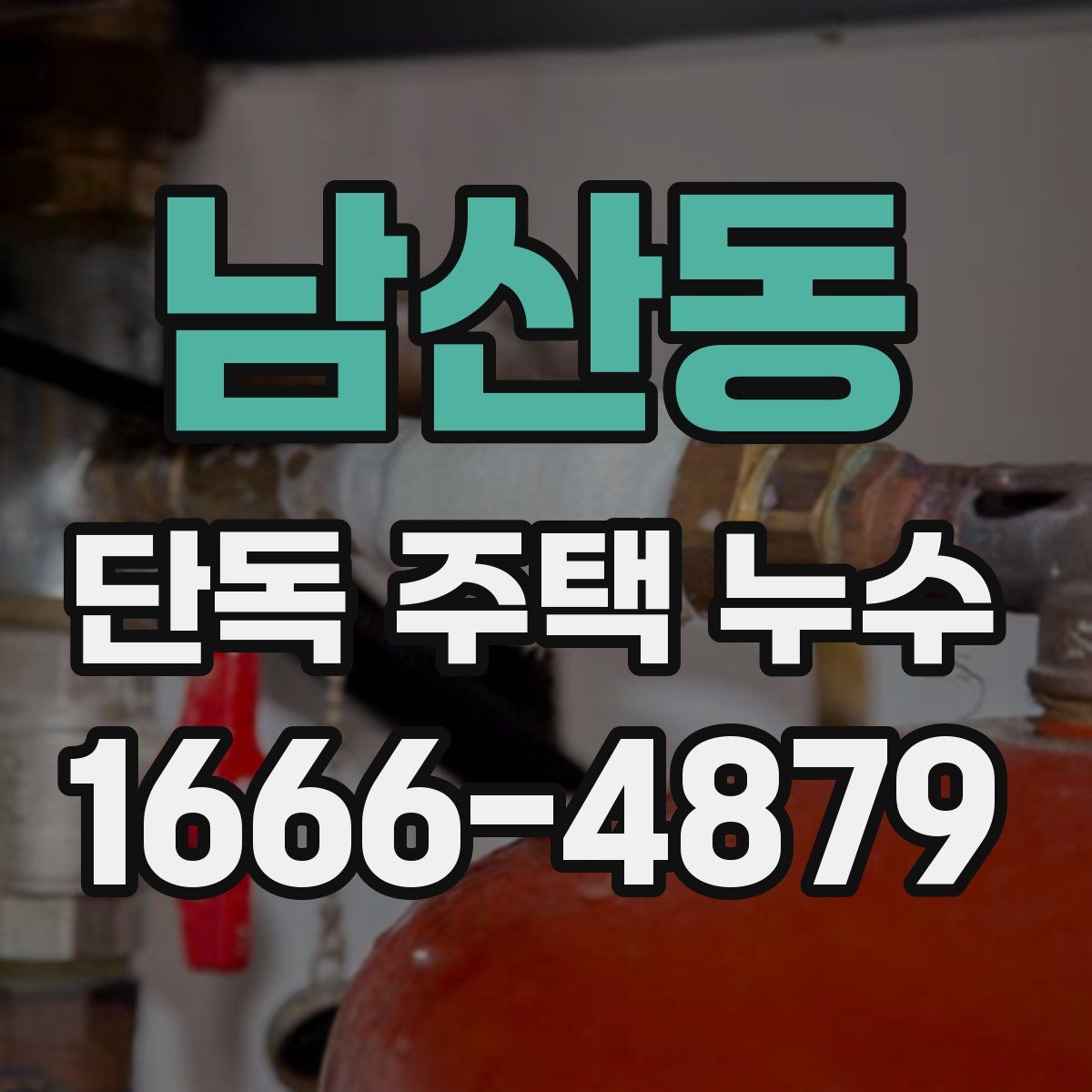 남산동 단독 주택 누수