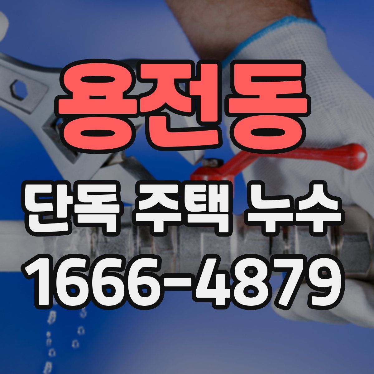 용전동 단독 주택 누수
