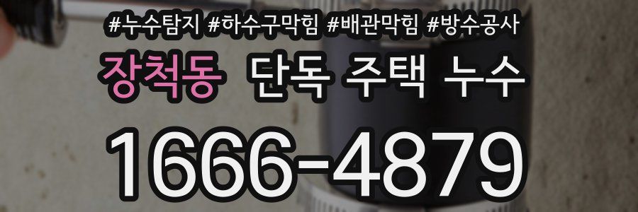 장척동 단독 주택 누수