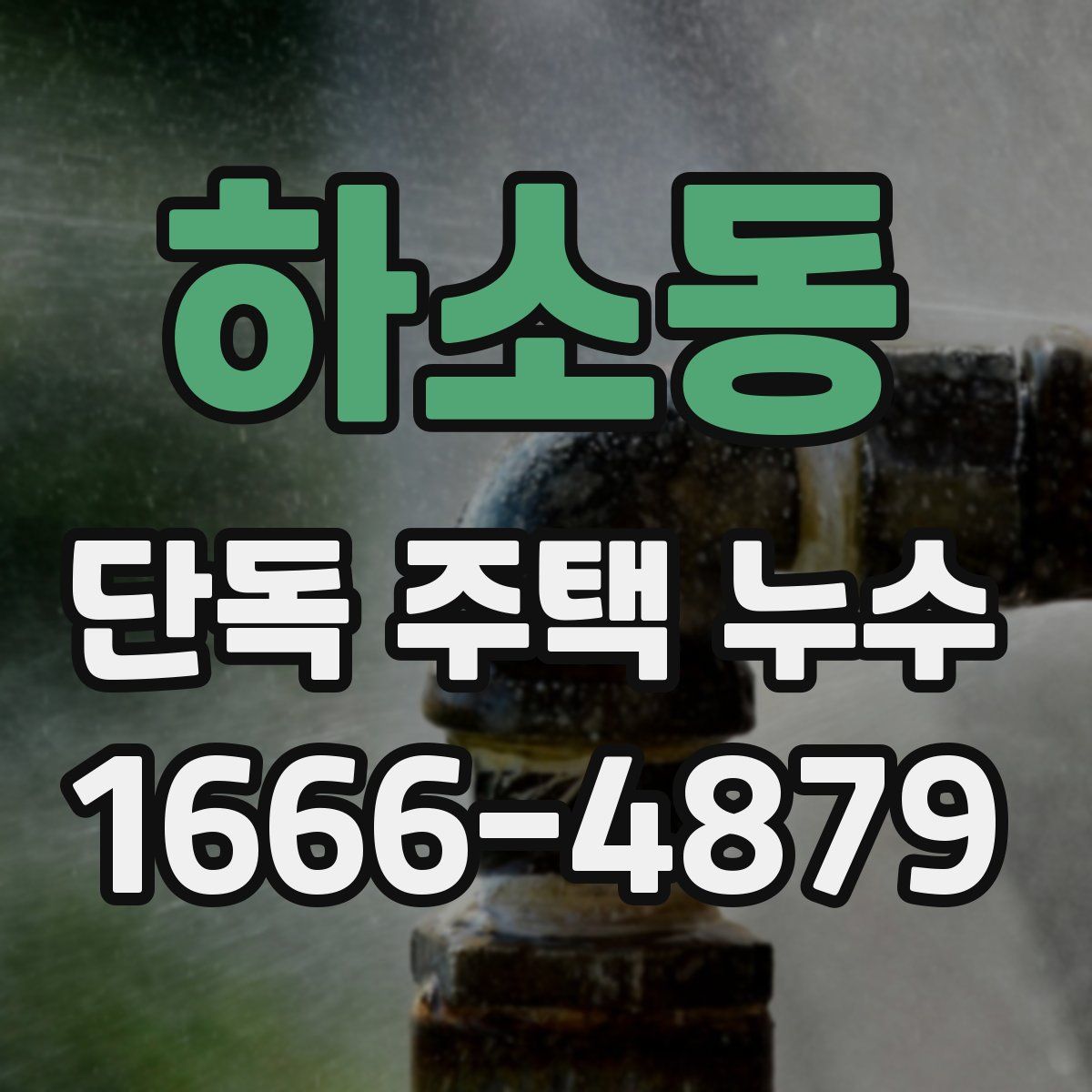 하소동 단독 주택 누수