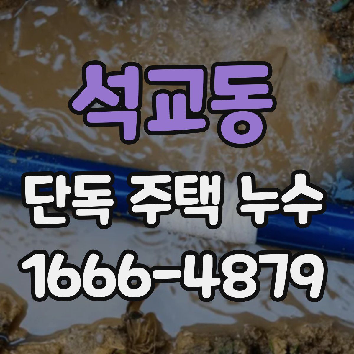석교동 단독 주택 누수