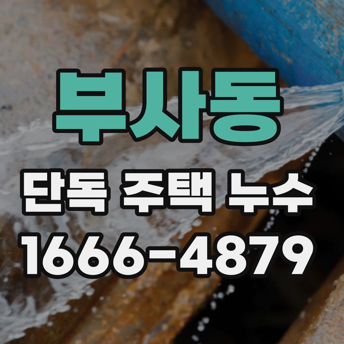 부사동 단독 주택 누수