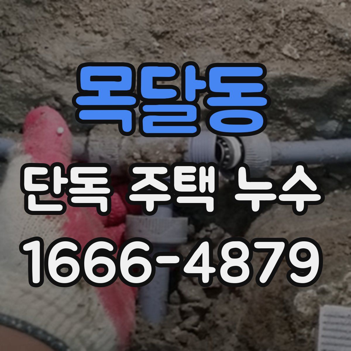 목달동 단독 주택 누수