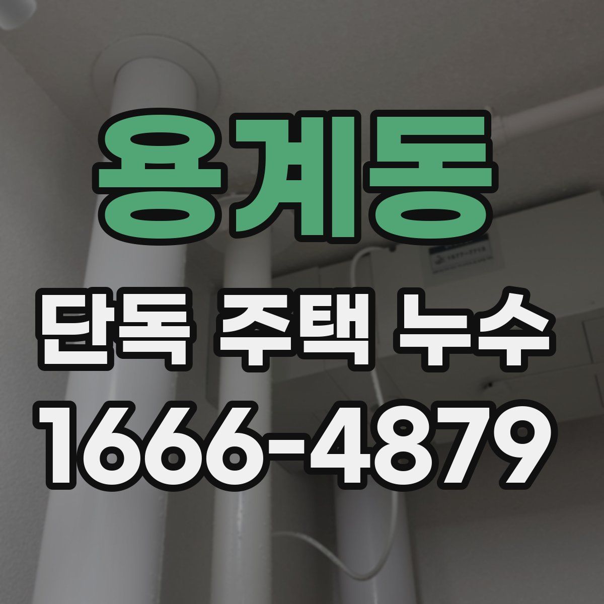 용계동 단독 주택 누수
