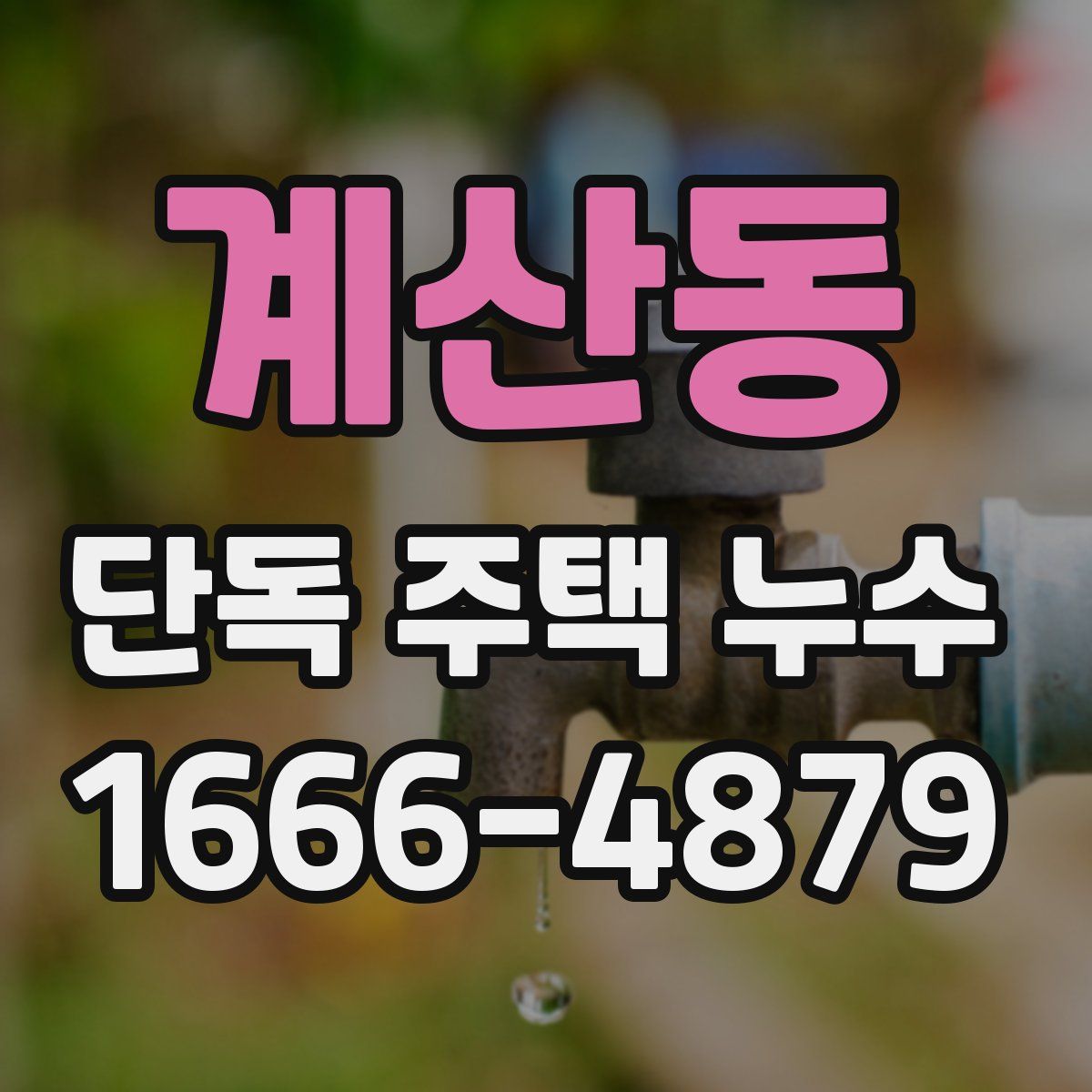 계산동 단독 주택 누수