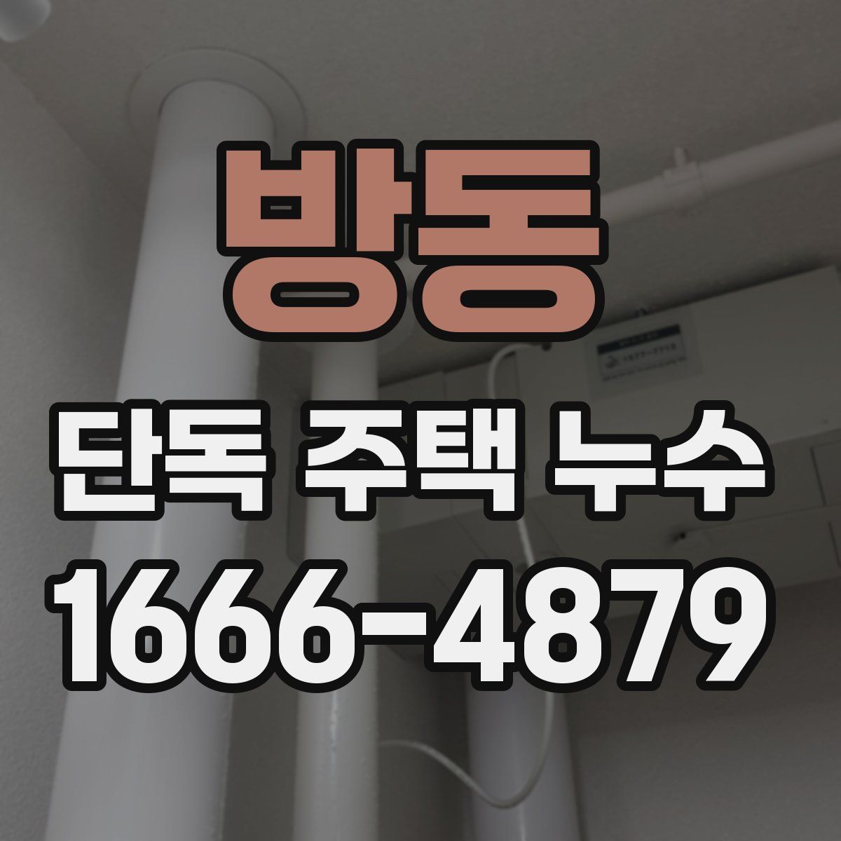 방동 단독 주택 누수