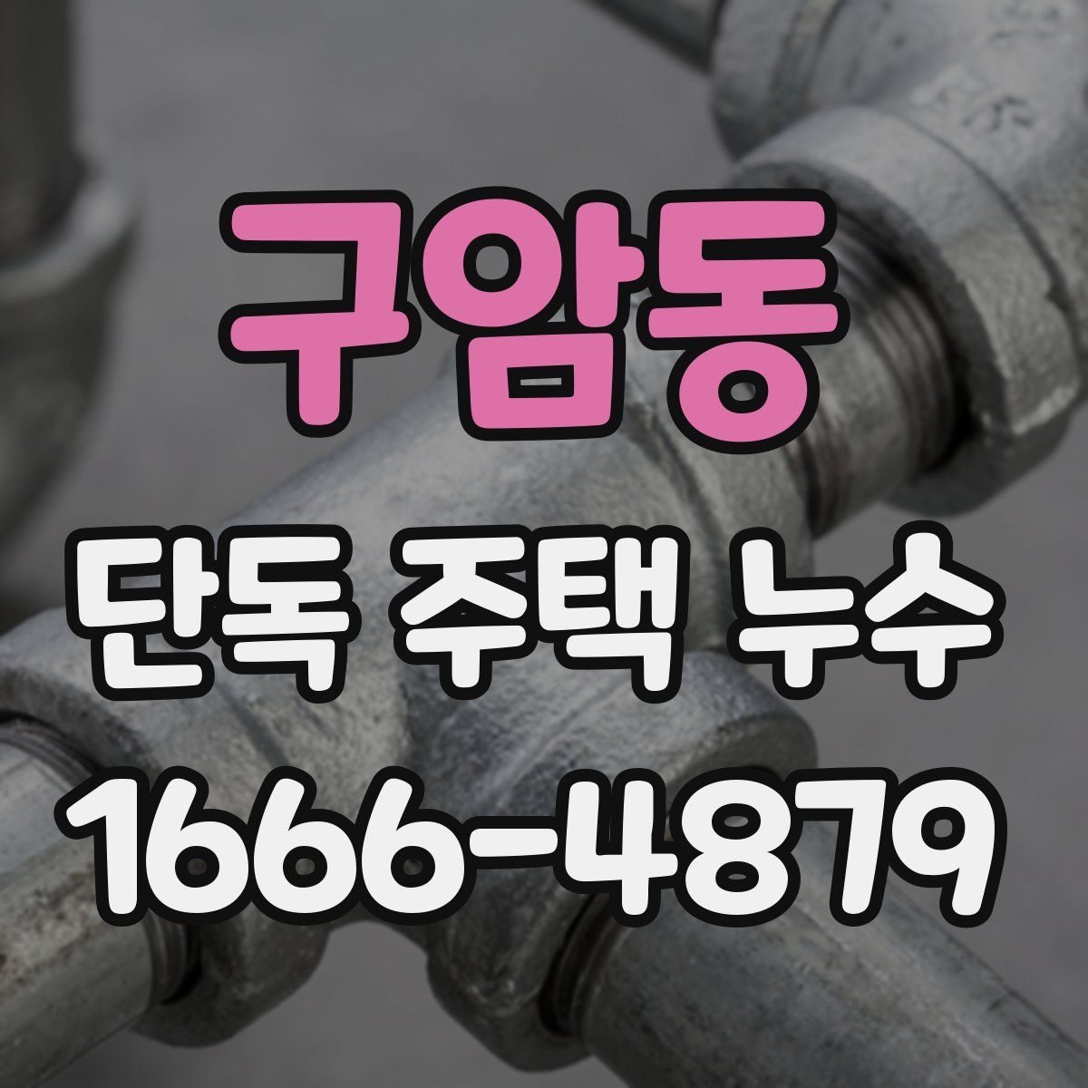 구암동 단독 주택 누수