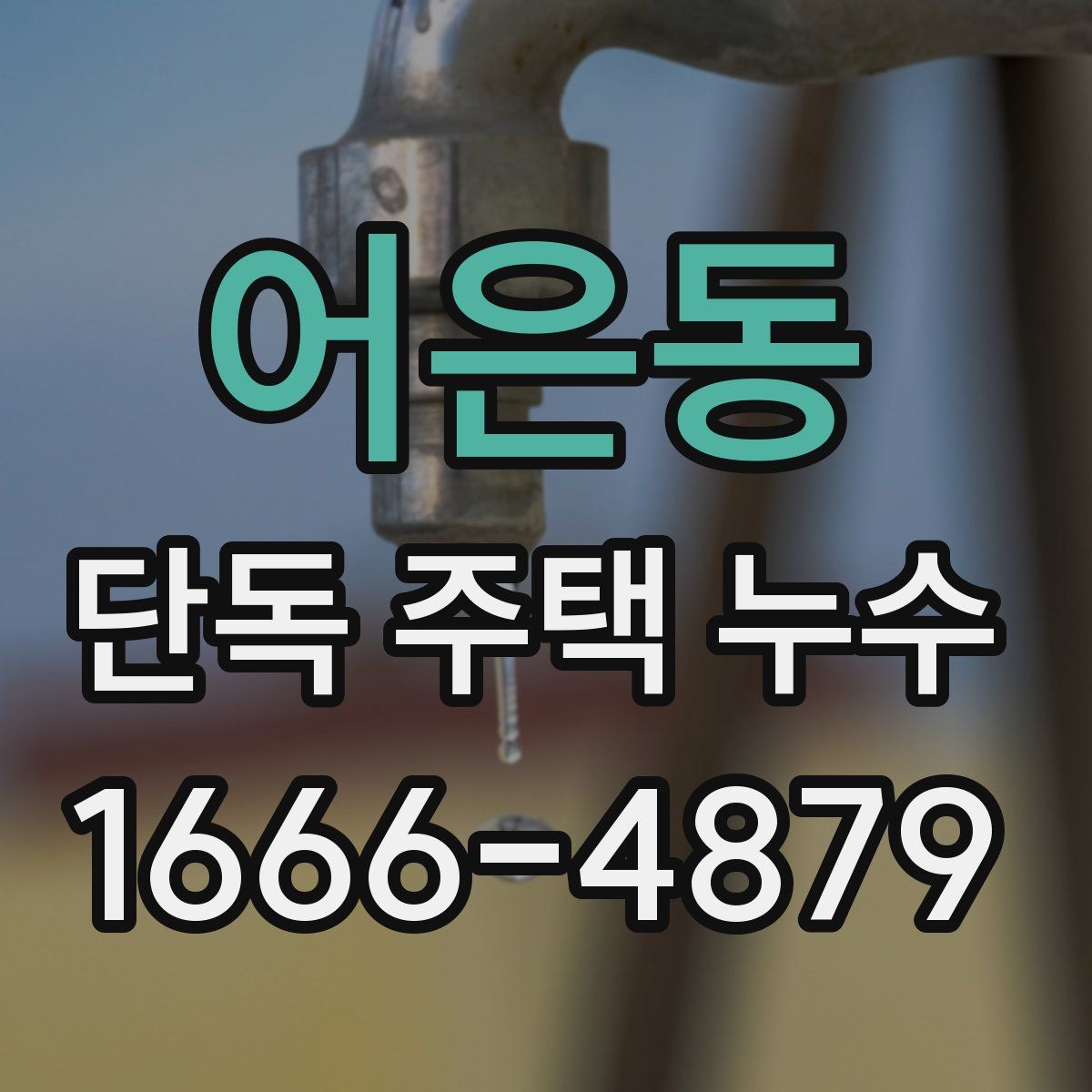 어은동 단독 주택 누수