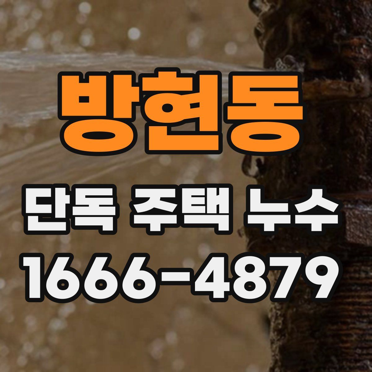 방현동 단독 주택 누수