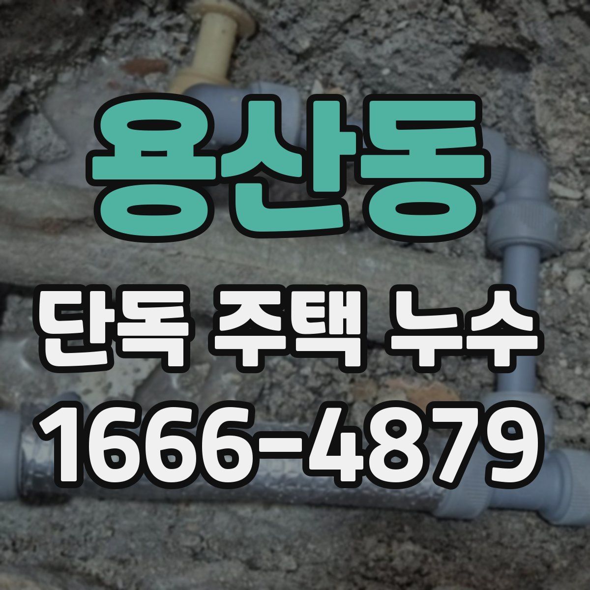 용산동 단독 주택 누수