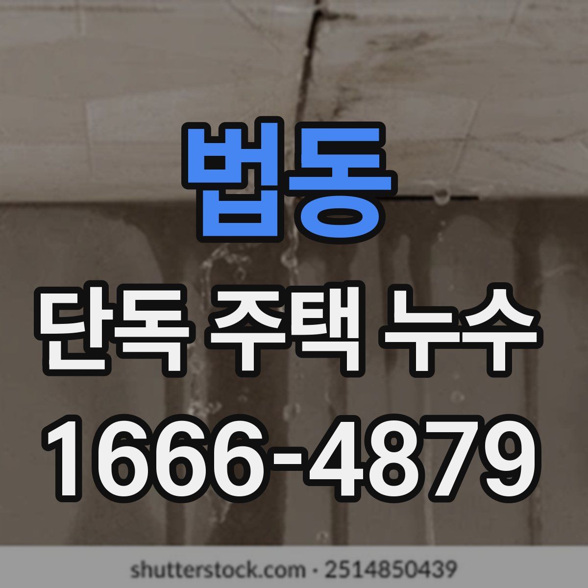 법동 단독 주택 누수