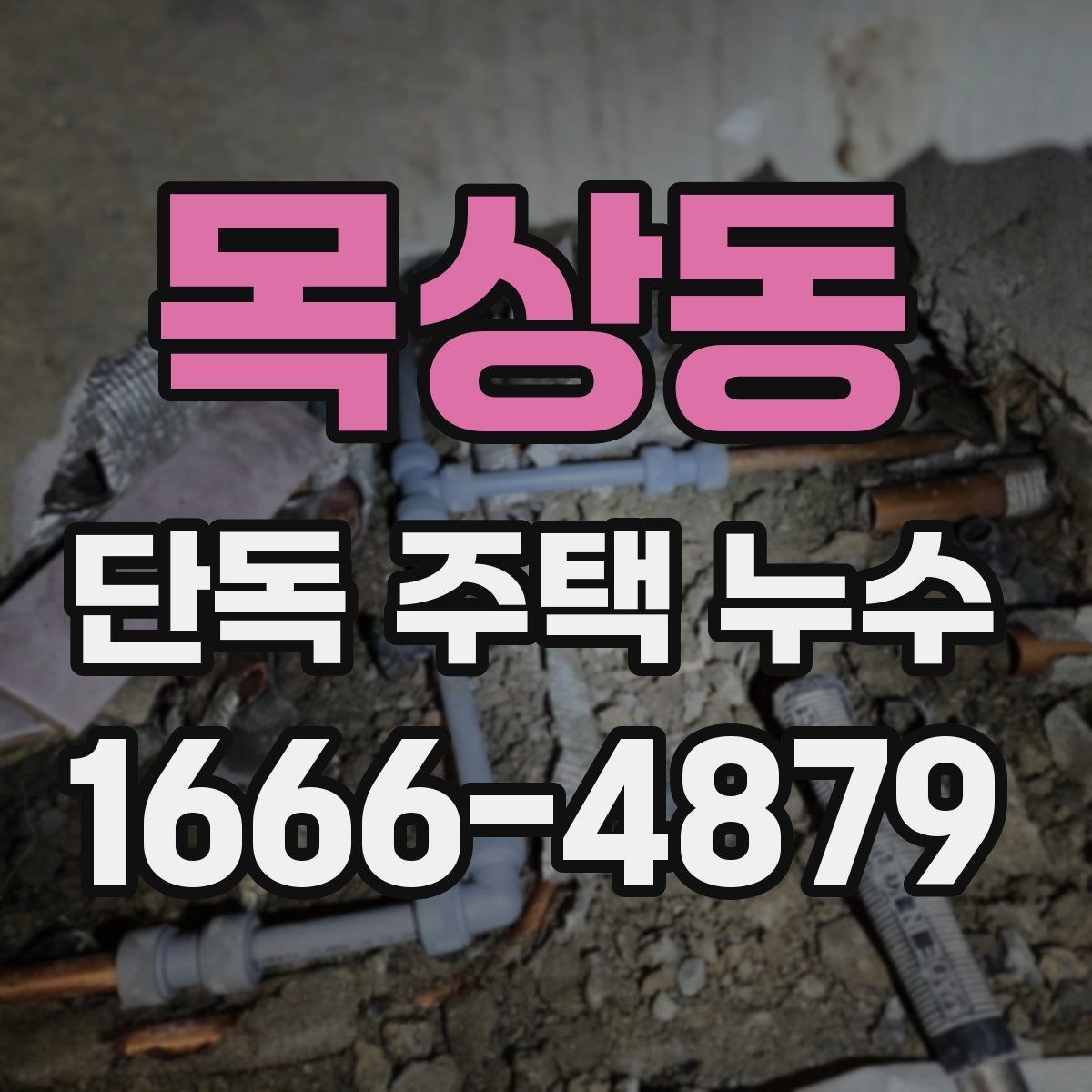 목상동 단독 주택 누수 의심 시 전문가에게 물어볼 내용