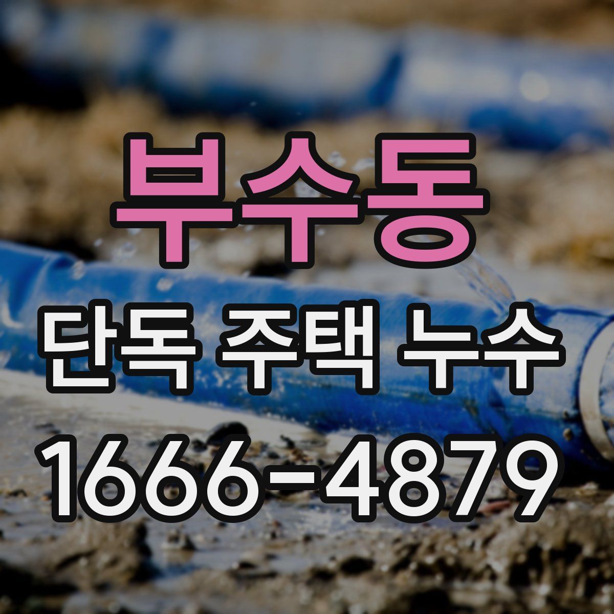부수동 단독 주택 누수
