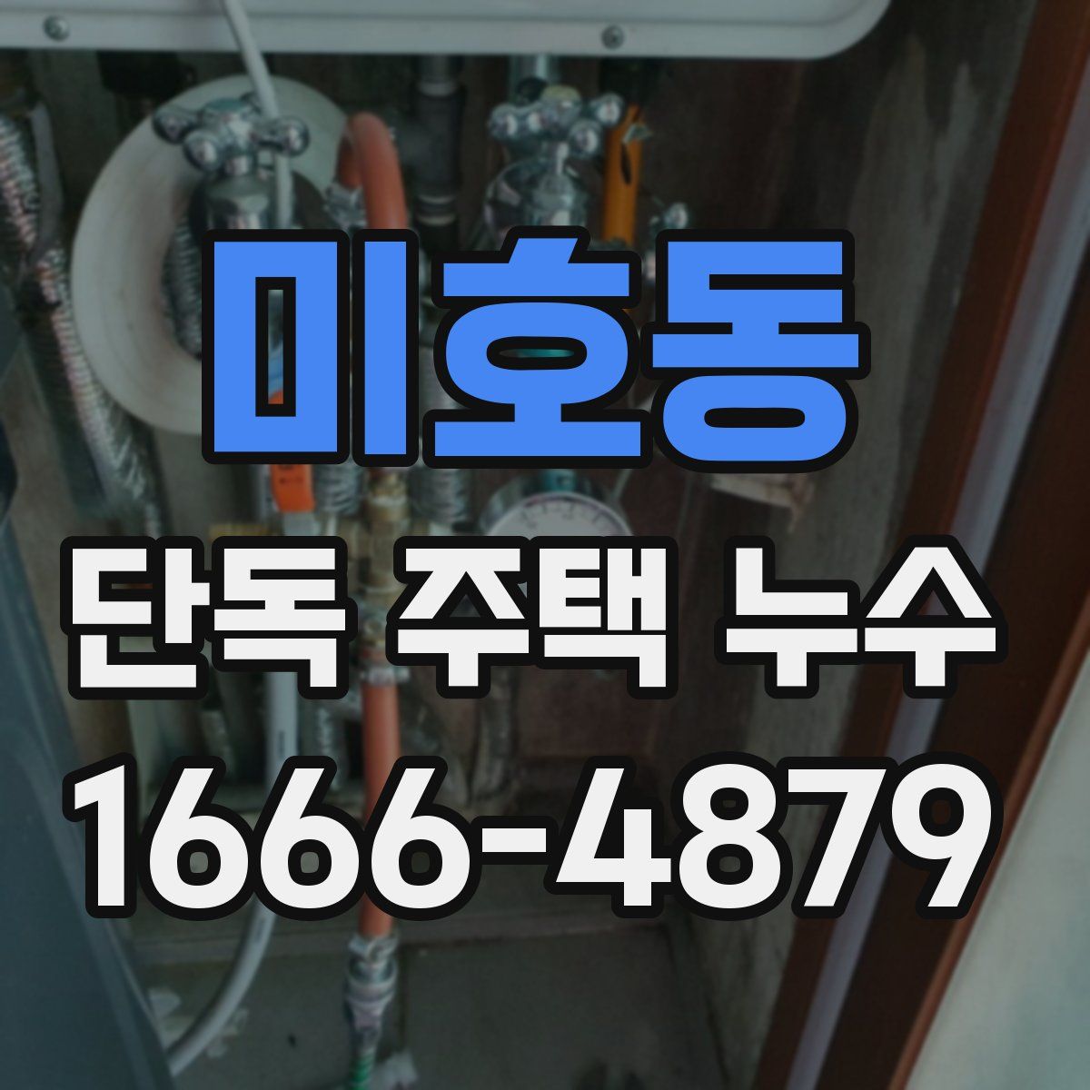 미호동 단독 주택 누수