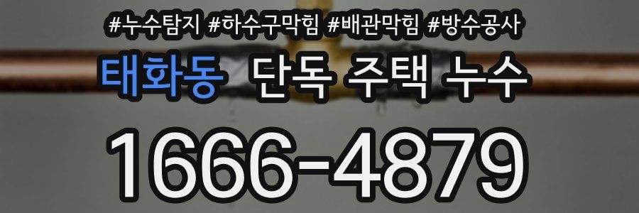 태화동 단독 주택 누수