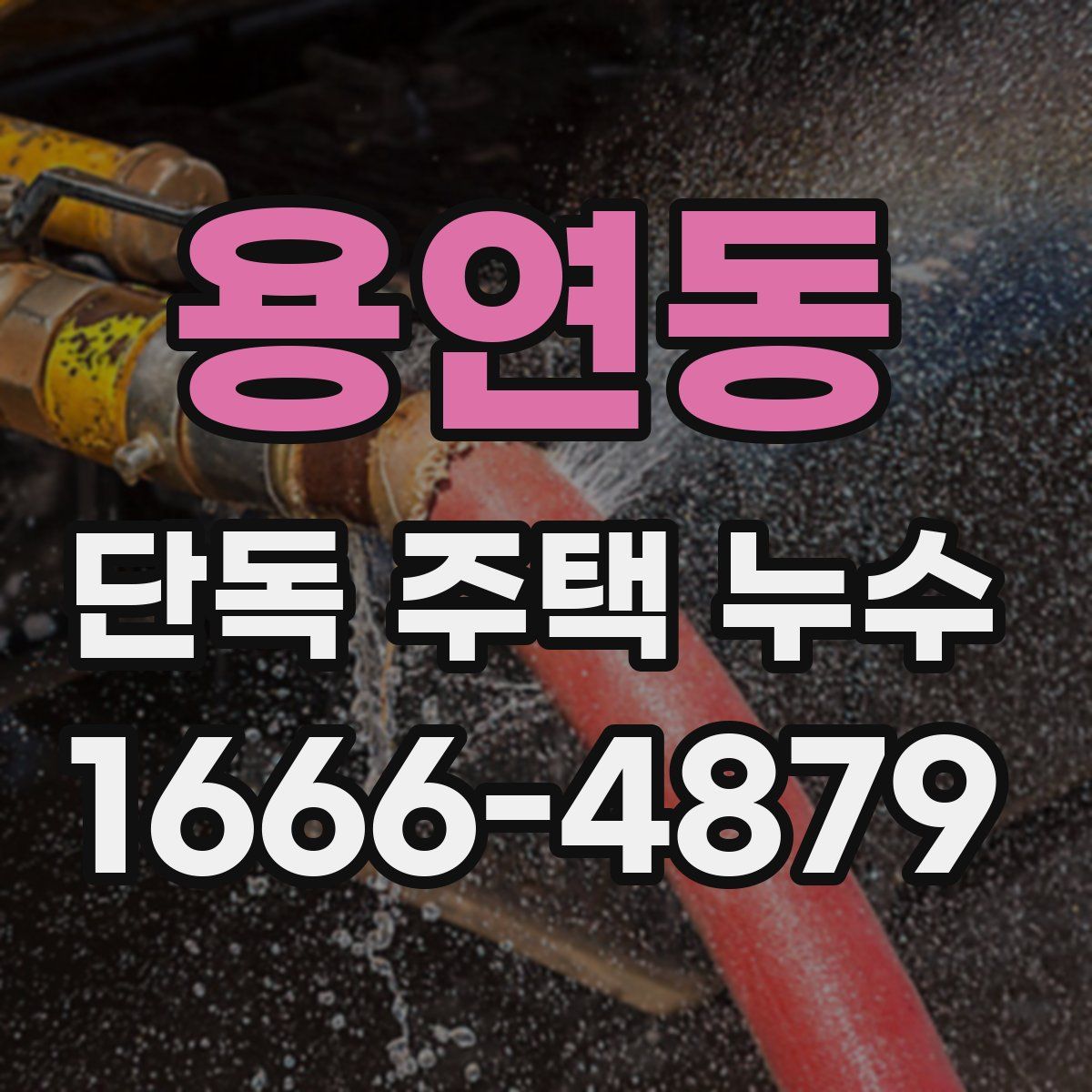 용연동 단독 주택 누수