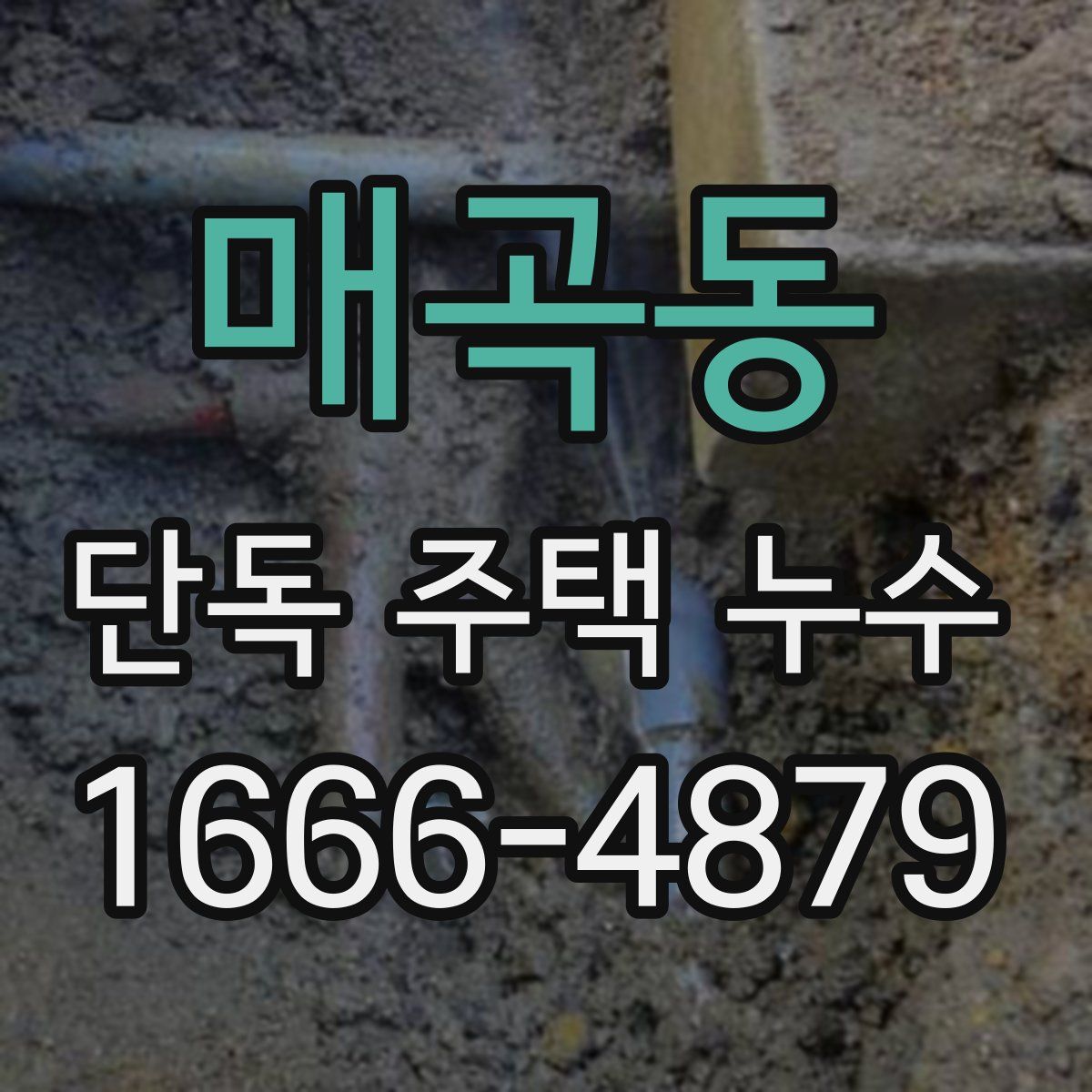 매곡동 단독 주택 누수