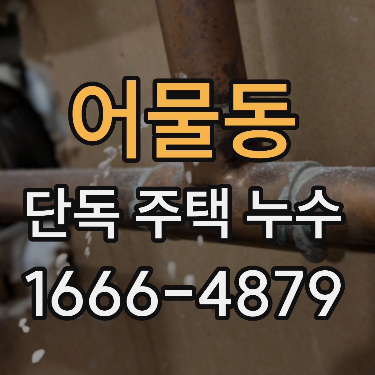 어물동 단독 주택 누수