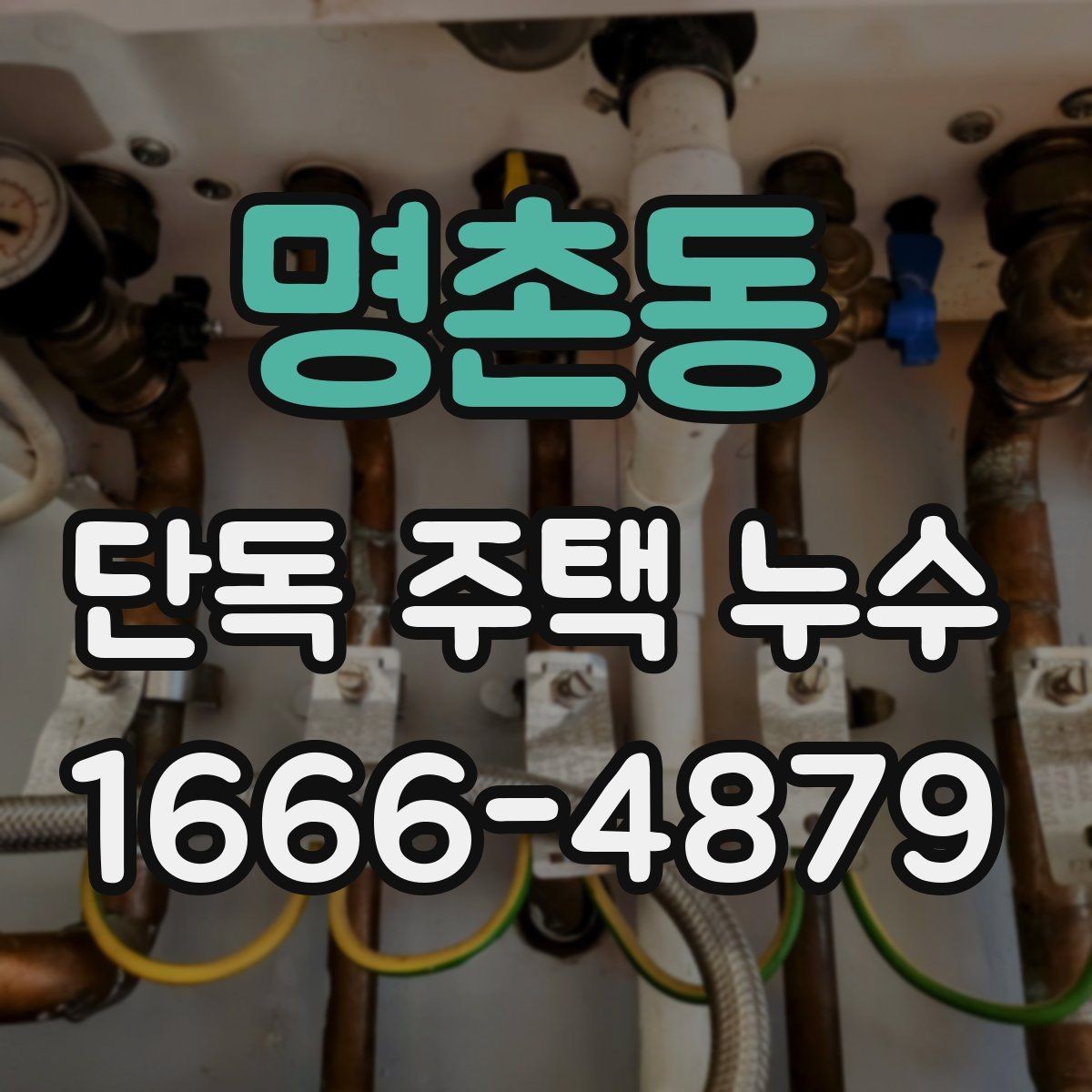 명촌동 단독 주택 누수 의심 구간별 점검 방법