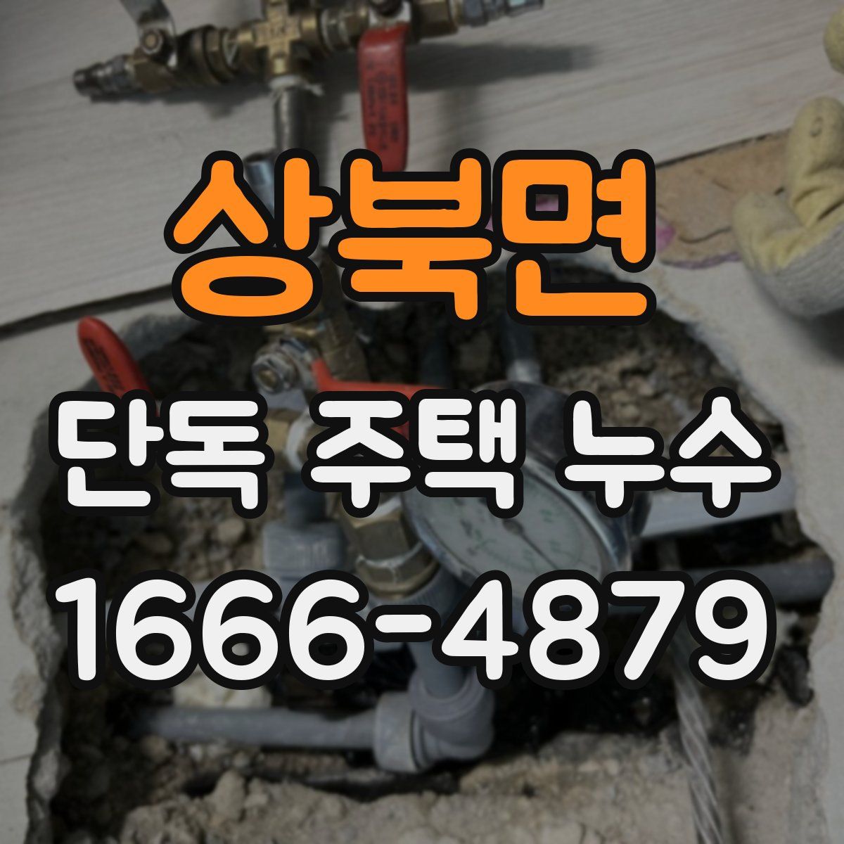 상북면 단독 주택 누수