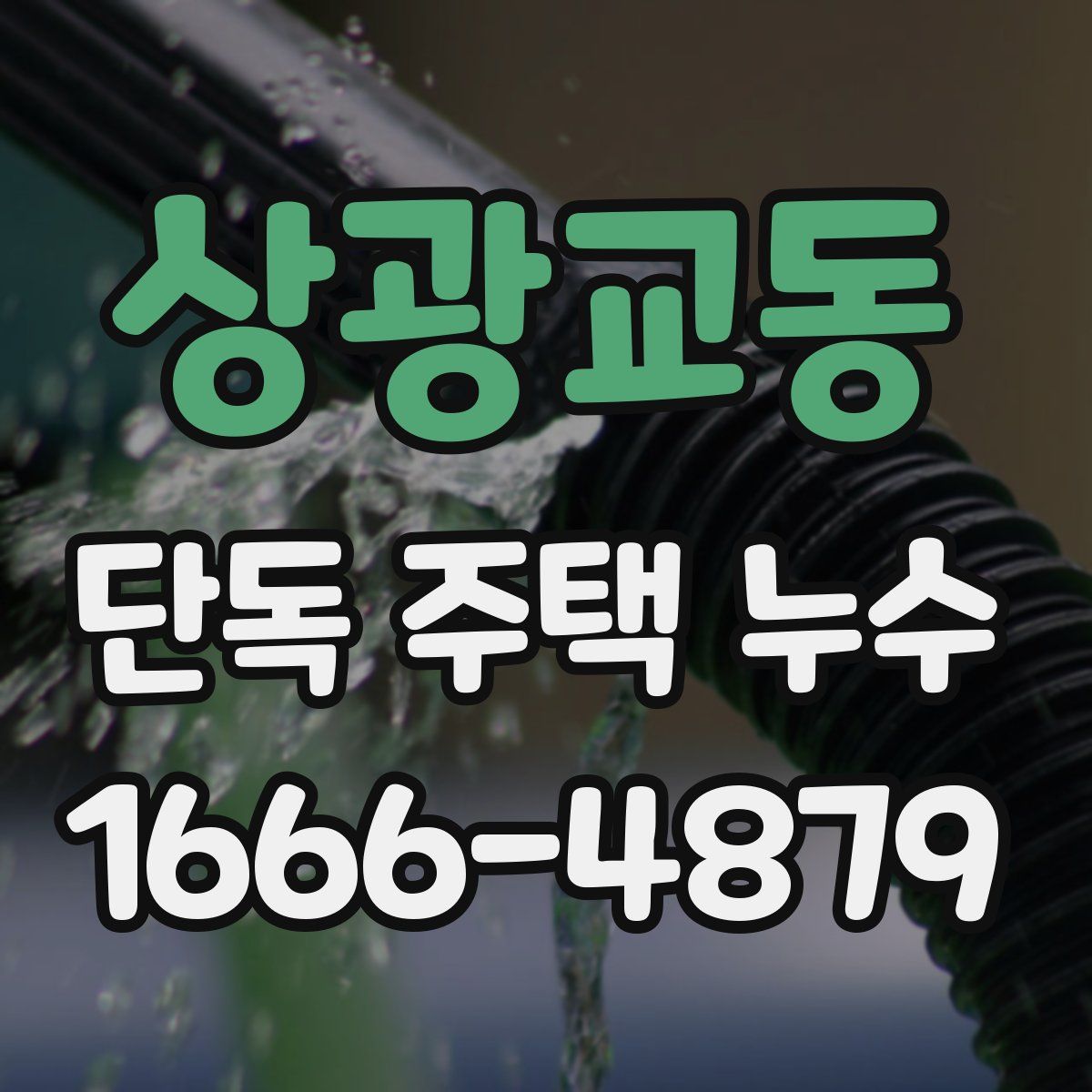 상광교동 단독 주택 누수