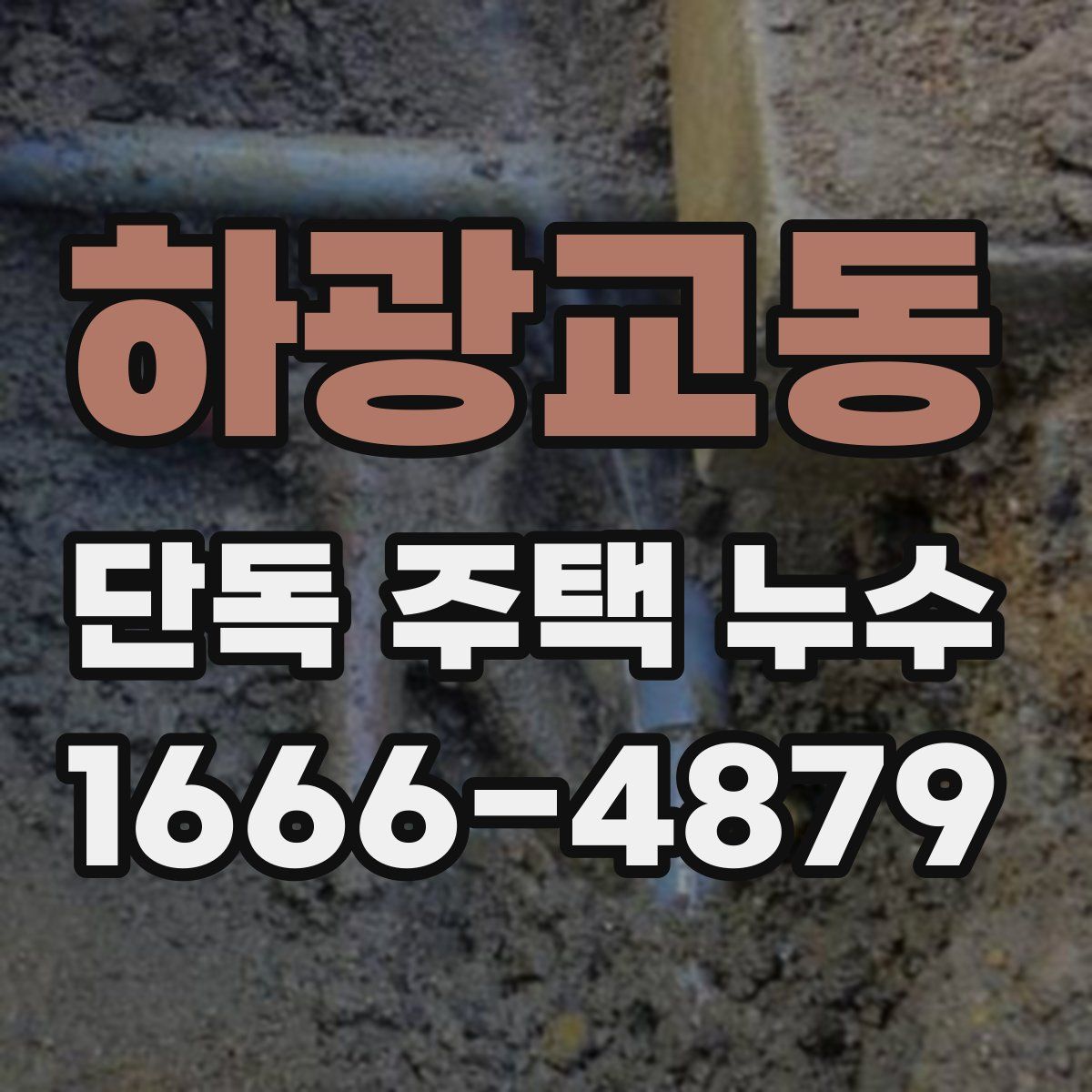 하광교동 단독 주택 누수