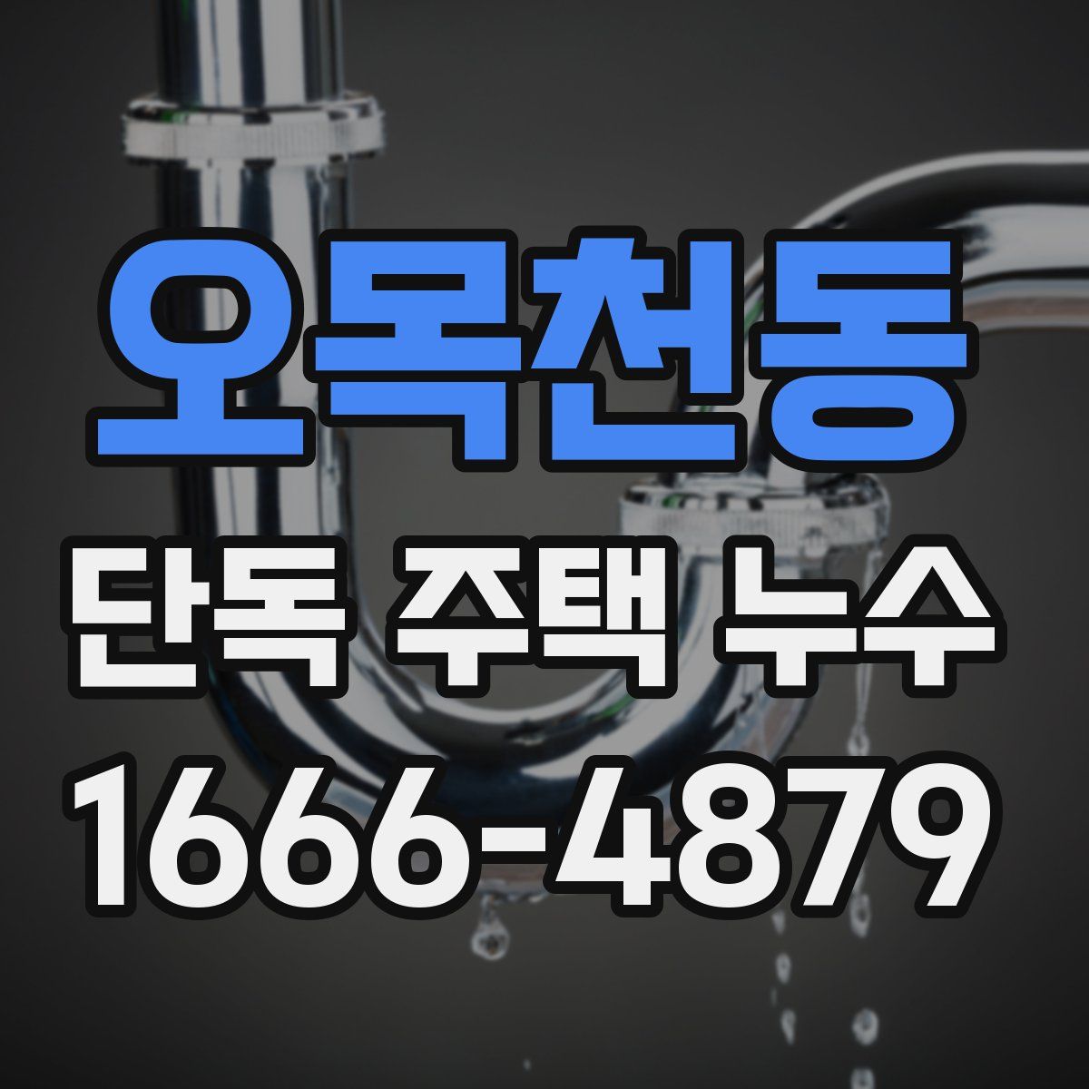 오목천동 단독 주택 누수