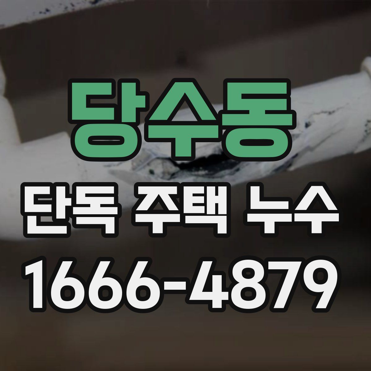 당수동 단독 주택 누수