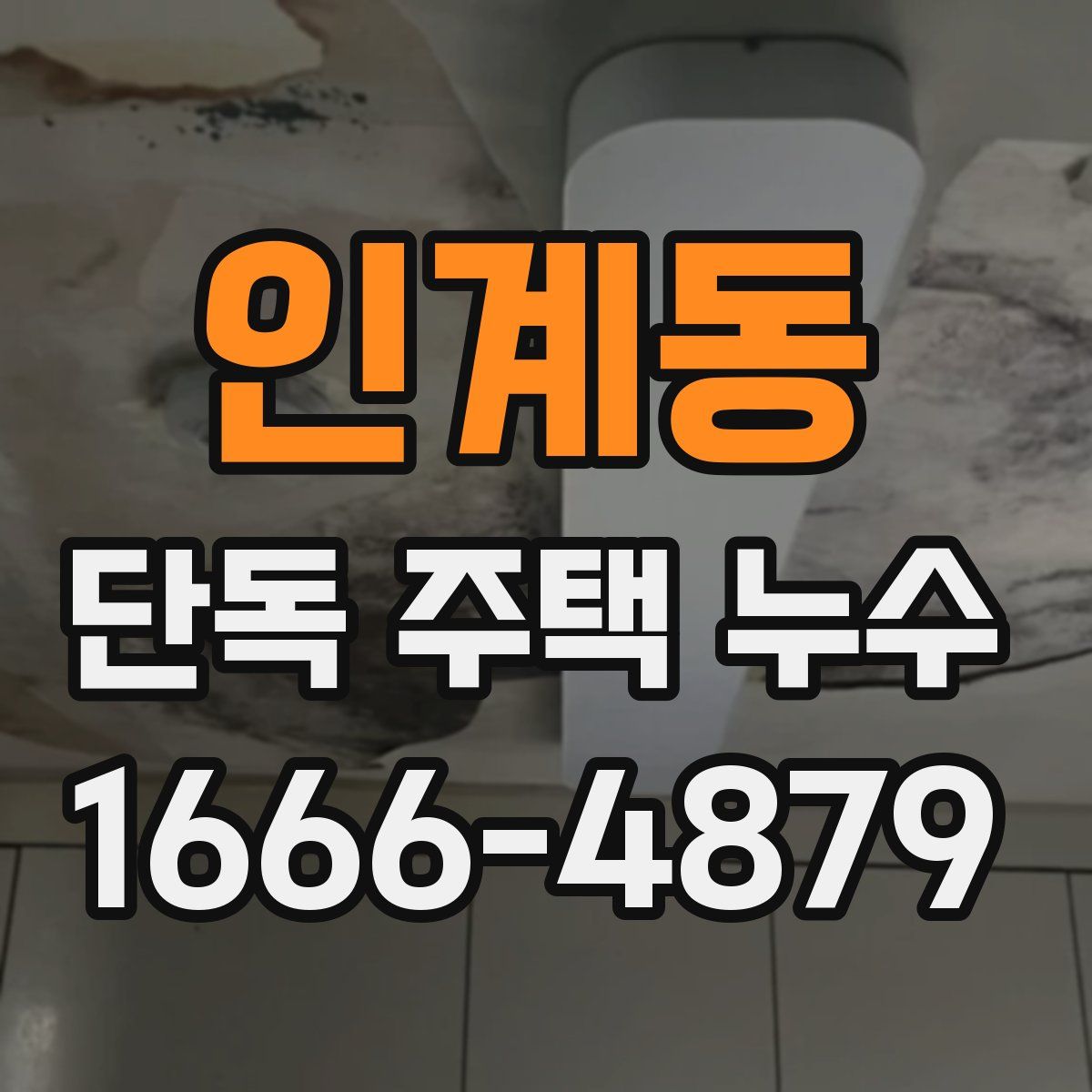 인계동 단독 주택 누수