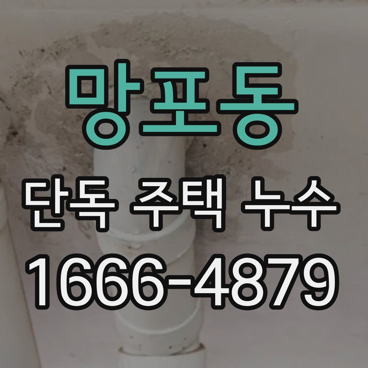 망포동 단독 주택 누수