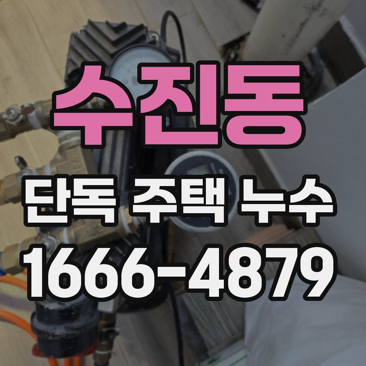 수진동 단독 주택 누수