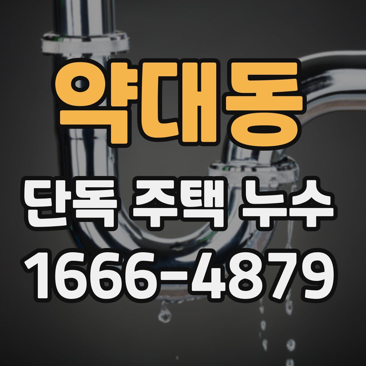 약대동 단독 주택 누수