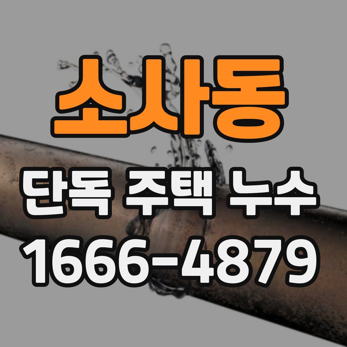 소사동 단독 주택 누수