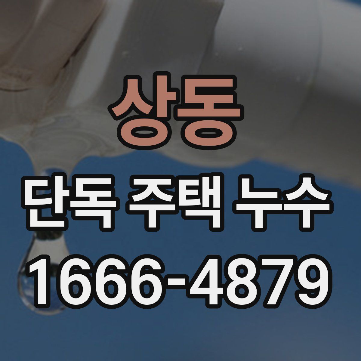 상동 단독 주택 누수